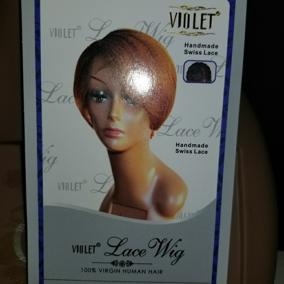 Beautiful human hair lace front wig. main image 4